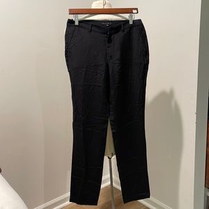 Broadway &Broome black silk trousers, NWOT, size 4.